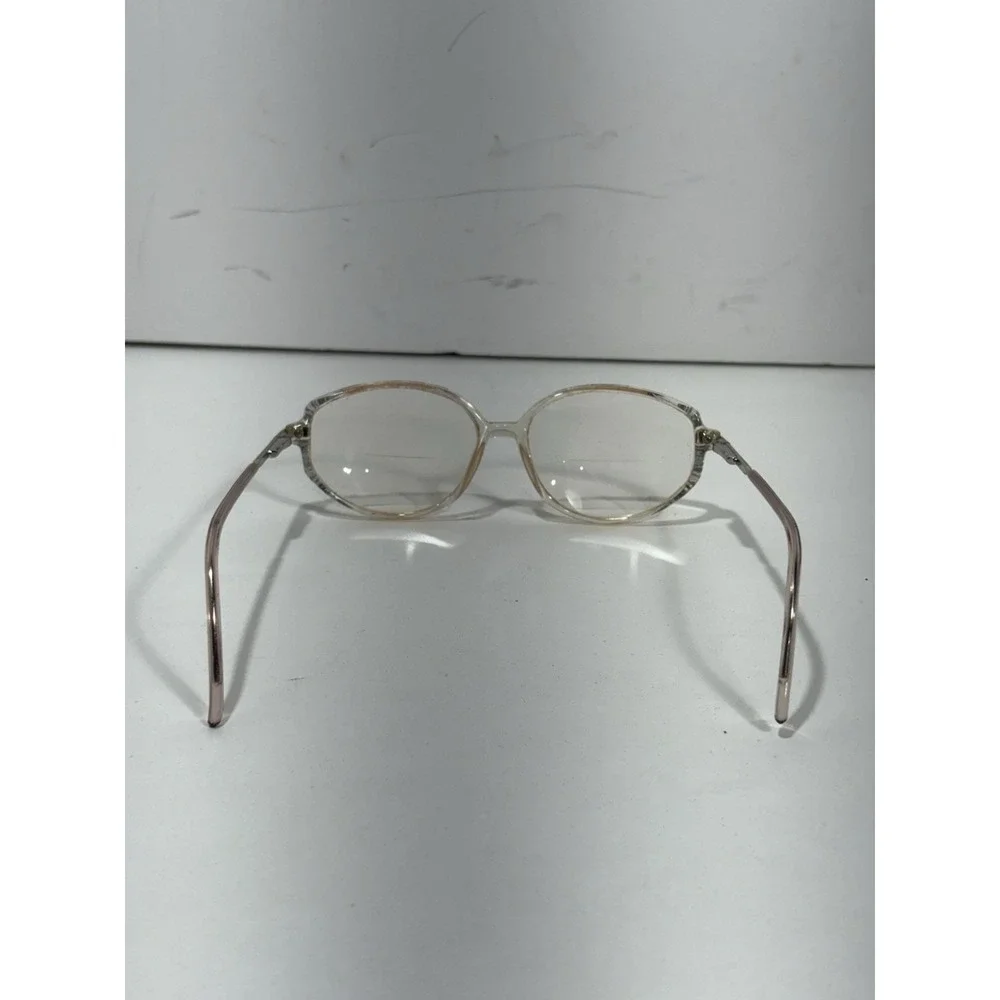 Rembrand by REM  VINTAGE eyewear eyeglass frame, 135, Pink Tinted plastic Clear